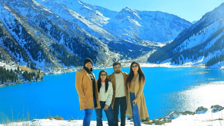 Big Almaty Lake winter