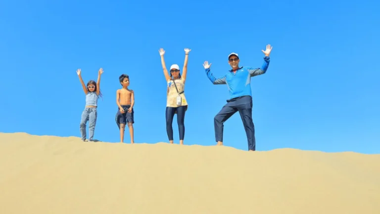 Altyn-Emel Tourists